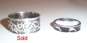 Large Silver Ring - SOLD